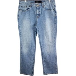 Vintage Calvin Klein Women Mom Jeans Classic Blue Denim Size 12 Low Rise Bootcut